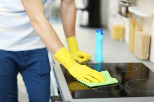 Professional cleaning of a Pimlico apartment interior